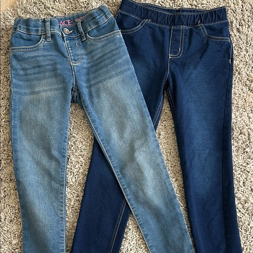 Like New - Girls Pull On Jeans — size 6x